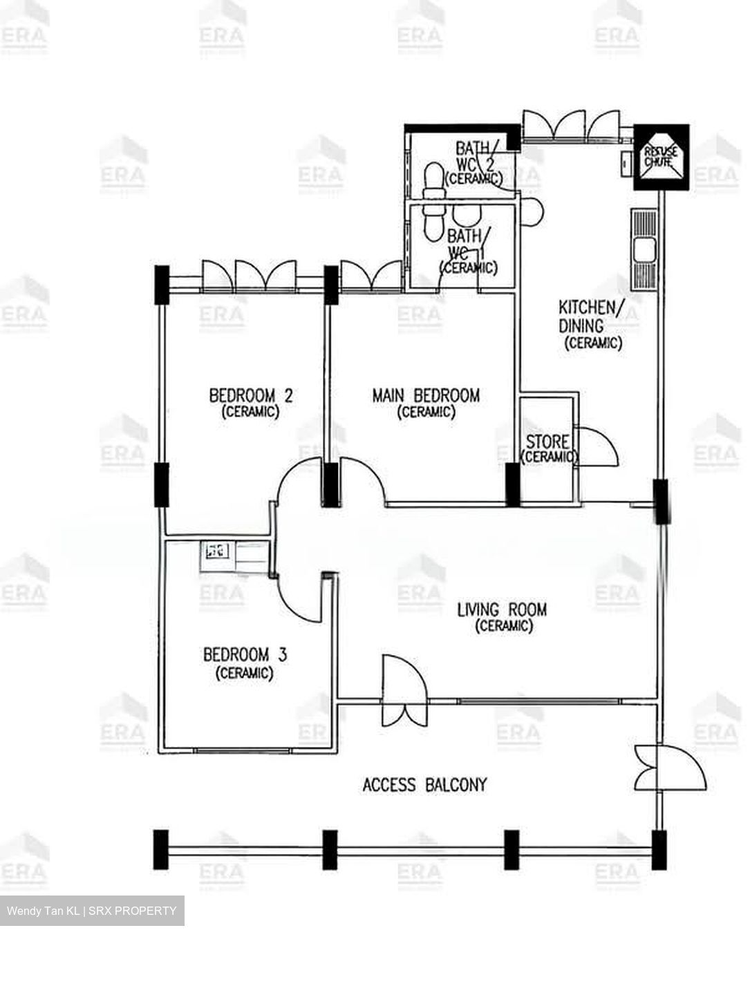 Blk 435 Yishun Avenue 6 (Yishun), HDB 4 Rooms #600932751